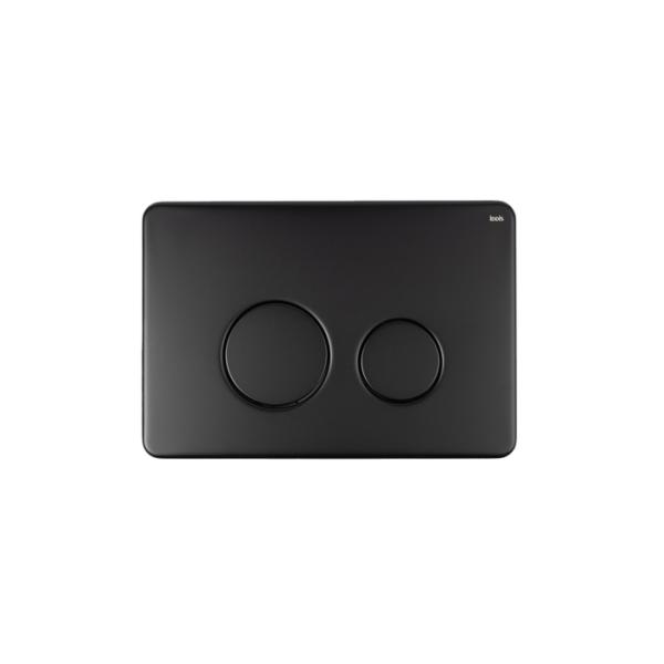 Кнопка смыва Iddis Unisteel 001 для инсталляции, механическая, черная, UNS01MBi77