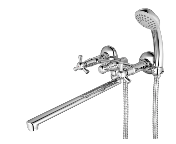Смеситель для ванны Lemark Contour LM7451C