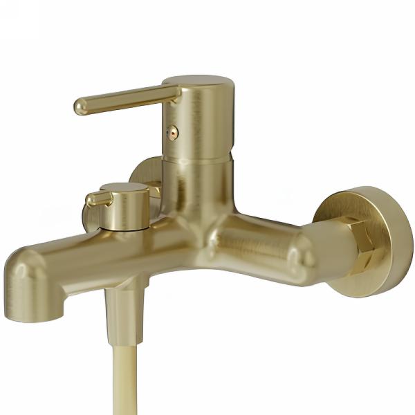 Смеситель для ванны Iddis Aiger AIGMG00i02WA, золотой матовый