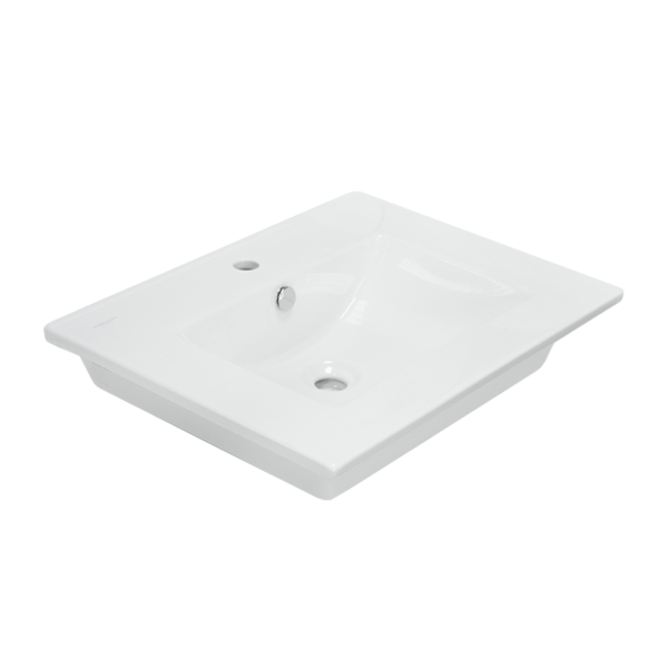 Раковина мебельная Sanita Luxe Quadro 60, QDR60SLWB01