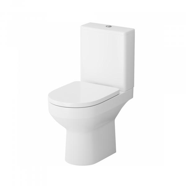 Унитаз-компакт AM.PM Spirit C708600WH безободковый без сиденья