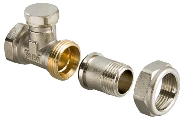 Клапан Valtec VT.020.N.04 настроечный для рад. прямой 1/2" (10)