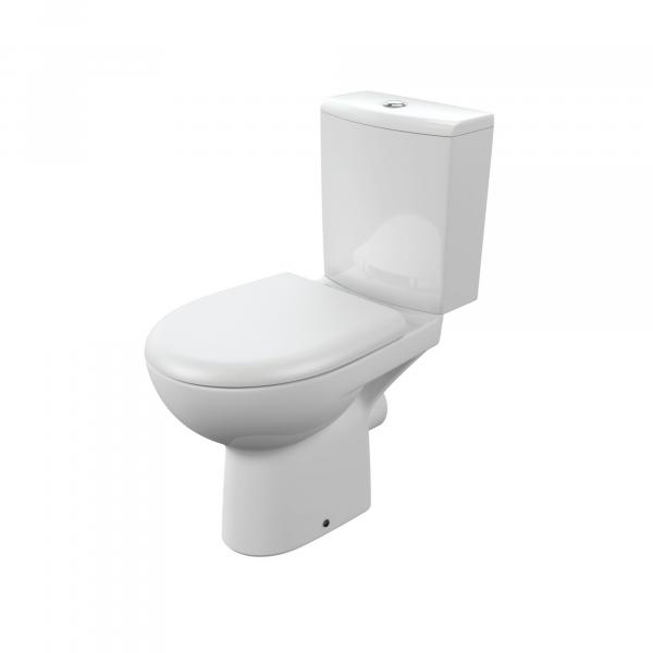 Унитаз-компакт Cersanit Nature безободковый с сиденьем Soft Close S-KO-NTR011-3/5-COn-DL-w
