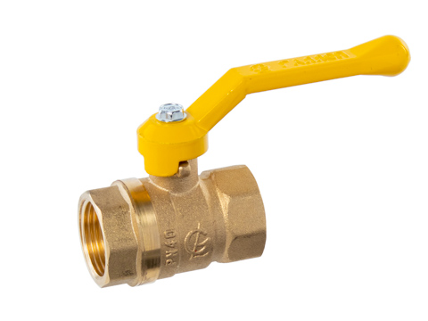 Кран шаровой для газа 3/4" Г-Г-Р Галлоп латунь (50)