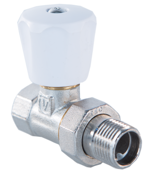 Клапан ручной для радиатора прямой компактный 1/2 Valtec VT.007.LN.04 (9)