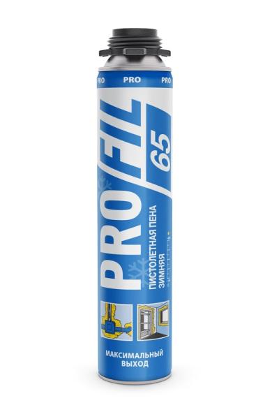 Пена монтажная профессиональная Profil 65 Pro, 820 мл, зимняя, Soudal