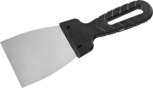 Шпатель 80мм Professional нержавеющий с пластмассовой ручкой (арт.1008-08) Stayer